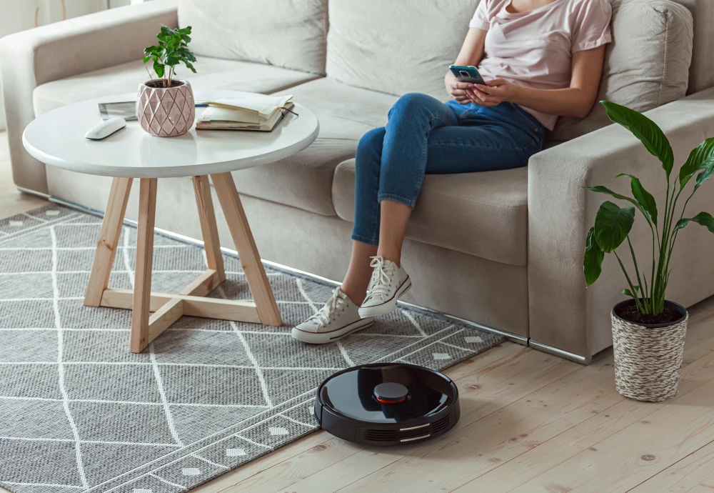 self cleaning mop and vacuum robot